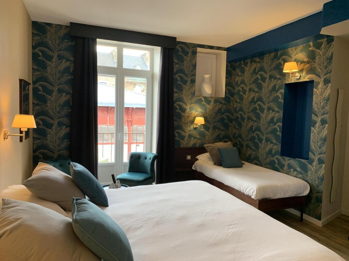 Hotel De Bretagne Dol Centre Ville - Hotel Et Restaurant Доль-де-Бретань Экстерьер фото