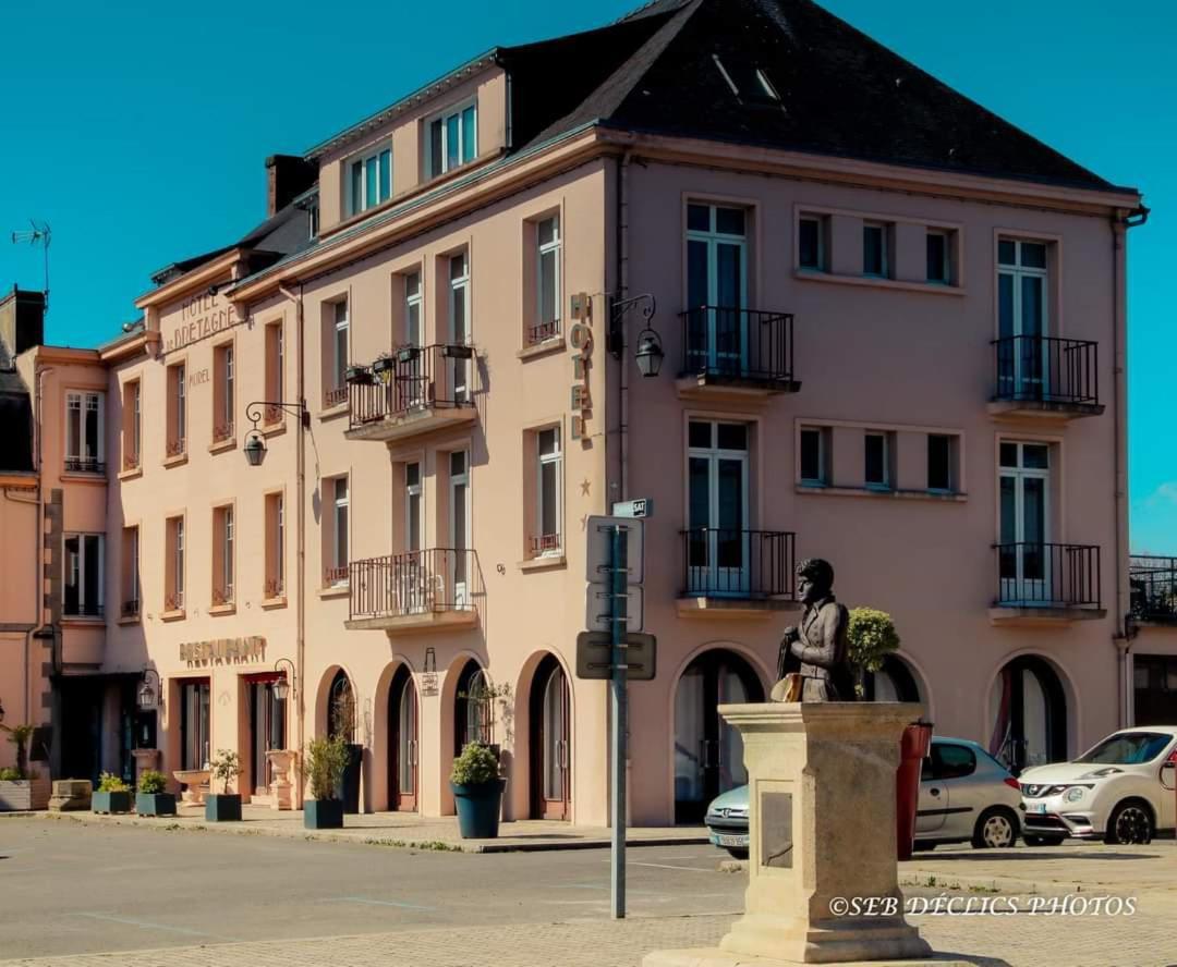 Hotel De Bretagne Dol Centre Ville - Hotel Et Restaurant Доль-де-Бретань Экстерьер фото