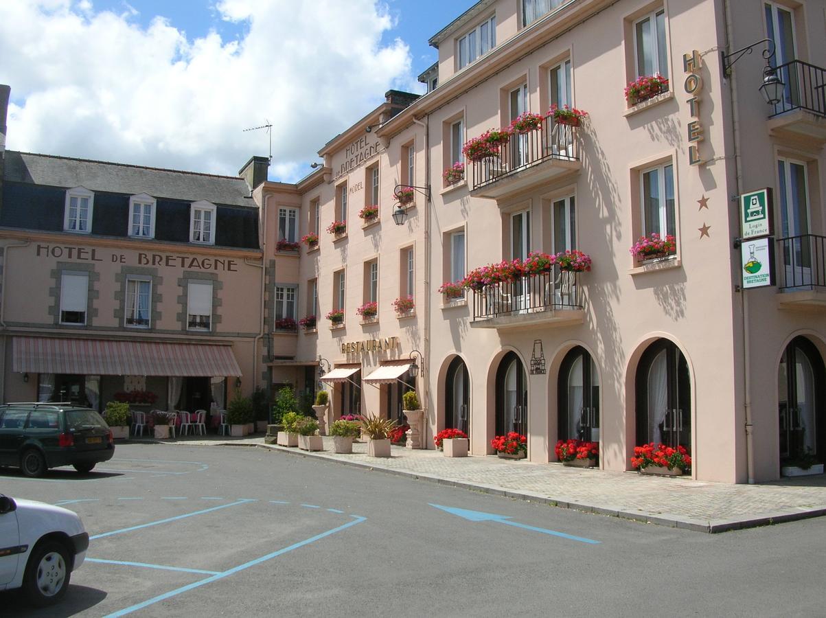 Hotel De Bretagne Dol Centre Ville - Hotel Et Restaurant Доль-де-Бретань Экстерьер фото