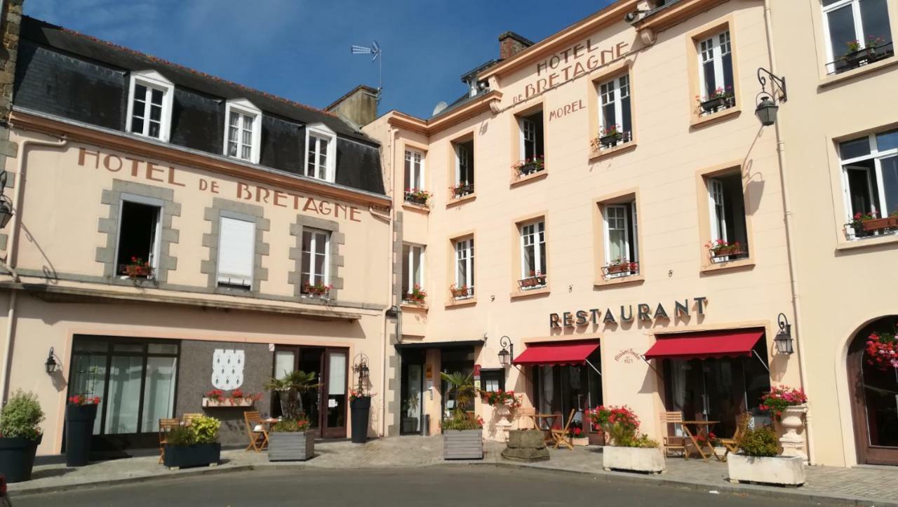 Hotel De Bretagne Dol Centre Ville - Hotel Et Restaurant Доль-де-Бретань Экстерьер фото